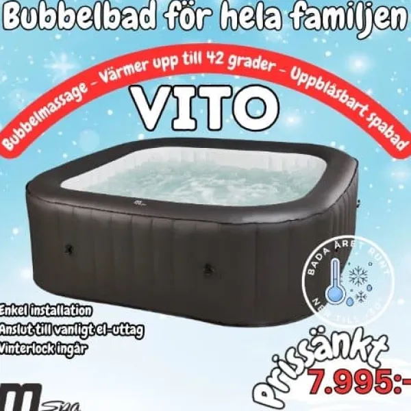 New M-Spa Vito Urban U-VT061 Spa & Utomhusbad