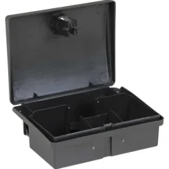 vidaXL Musfällor 5 st svart 13x10x4 cm