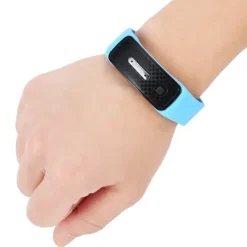 Discount Myggavvisande Armband USB Laddande Ultraljuds Myggavvisande Armbandsklocka Blå Insektsmedel & Djuravvisande Medel