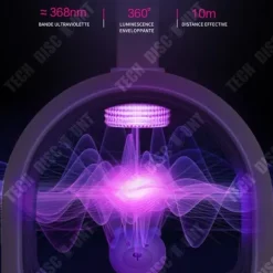 Outlet Myggavvisande lampa - TD - USB - 360° - Ekologisk - Tyst - Lätt att rengöra Insektsmedel & Djuravvisande Medel