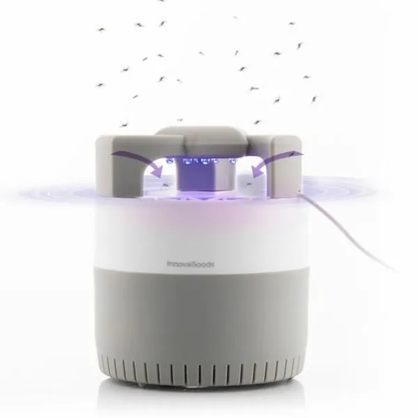 Hot Myggavvisande lampa med insugningsfunktion KL Silen InnovaGoods Insektsmedel & Djuravvisande Medel