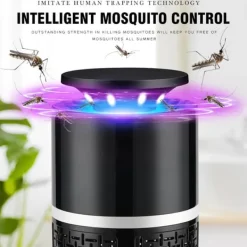 Hot Myggfångare med Ultraljud & UV LED Insektsmedel & Djuravvisande Medel