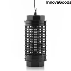 Myggmedelslampa - KL-1500 - 4W - Svart - UVA-ljus - Elgrill - Avtagbar bricka