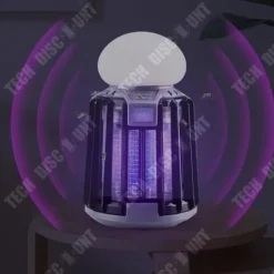 Online Myggskyddslampa - TD® - USB-uppladdningsbar - Elektrisk stöt - Nattljusläge - 8,5 x 13,5 cm Insektsmedel & Djuravvisande Medel