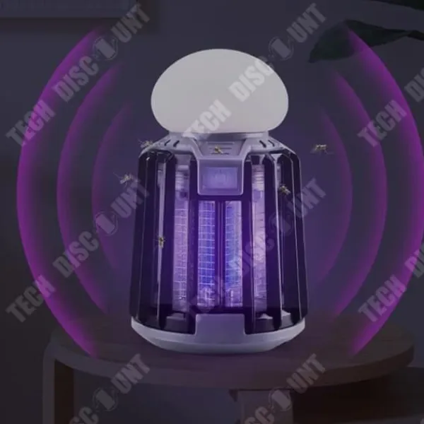Online Myggskyddslampa - TD® - USB-uppladdningsbar - Elektrisk stöt - Nattljusläge - 8,5 x 13,5 cm Insektsmedel & Djuravvisande Medel