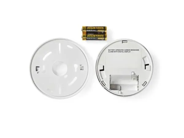 Nedis DTCTCO40WT, Kolmonoxid (CO), Hem, Trådlös, 85 dB, Akrylnitrilbutadienstyren (ABS), Ytmonterad