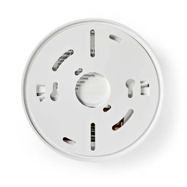 Online Nedis Kolmonoxid Alarm | Batteridriven | Batterilängd upp till: 5 år | Med paus knapp | Med testknapp | 85 dB | Vit Rök- & Koloxiddetektorer