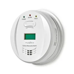 Online Nedis Kolmonoxid Alarm | Batteridriven | Batterilängd upp till: 5 år | Med paus knapp | Med testknapp | 85 dB | Vit Rök- & Koloxiddetektorer