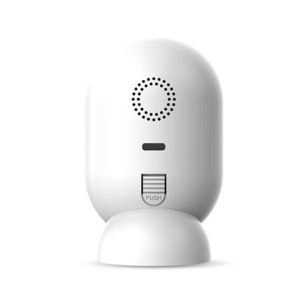 Nedis SmartLife Inomhus Kamera | 3MP Full HD 1296p | microSD (ingår inte) / Molnlagring (tillval) / Onvif | Med rörelsesensor | Nattsikt | Vit Säkerhetsmonitorer & Videokameror