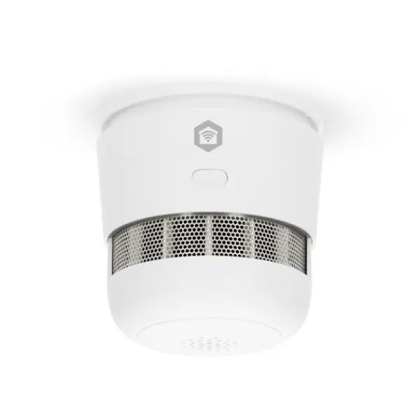 Clearance Nedis SmartLife Rökdetektor | Batteridriven | Givarlivscykel: 10 år | EN 14604 | Max. batteritid: 36 Månader | 85 dB | Vit | 1 st Rök- & Koloxiddetektorer