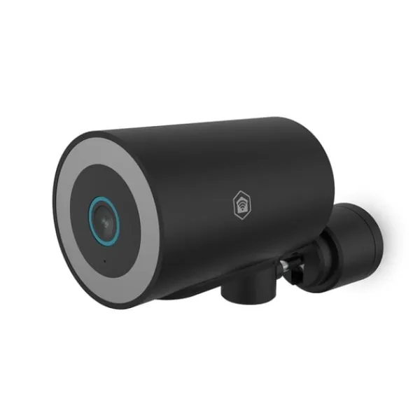 Nedis SmartLife Utomhus Kamera | Spotlight | 4K / 3840x2160 | IP65 | microSD (ingår inte) / Molnlagring (tillval) / Onvif | 5 V DC | Med rörelsesensor | CDON Säkerhetsmonitorer & Videokameror