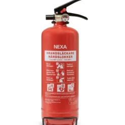New Nexa Brandsläckare Röd 2kg 13A Brandsläckare