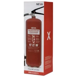 New Nexa Fire & Safety Brandsläckare Röd 6kg 55A Brandsläckare