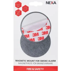 nexa MF-571 Magnetfäste till brandvarnare Ø 7cm Brandlarm