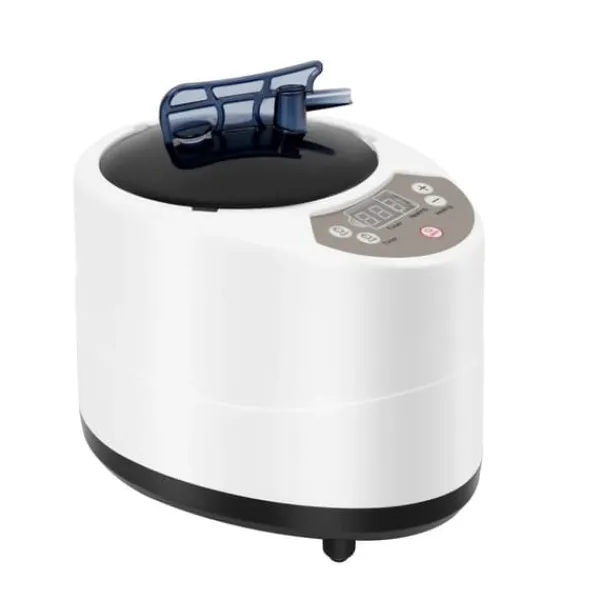 Ångbastu, 1000W Effekt, 0,66 Gallon Kapacitet, 220V Spänning, 5-95 min Timer, Anti-elektrisk Chock Säkerhet Bastu