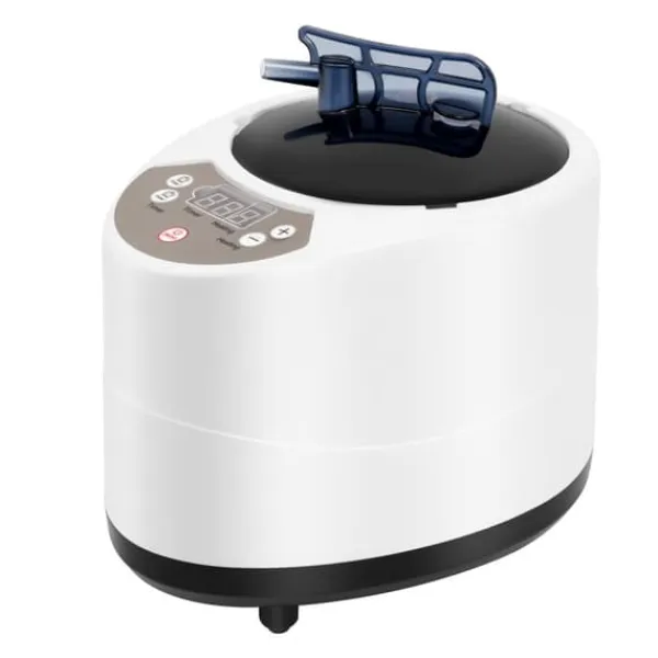 Ångbastu, 1000W Effekt, 0,66 Gallon Kapacitet, 220V Spänning, 5-95 min Timer, Anti-elektrisk Chock Säkerhet Bastu