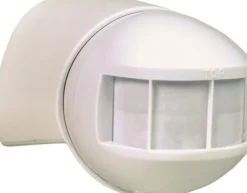 Outlet NIKO Rörelsesensor utomhus 200 gr.10A, 14 meters räckvidd230VACIP54, vit Rörelsedetektorer
