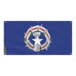 Nordmarianernas bannerflagga 6 öljetter 110x220cm i polyester