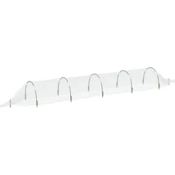 Outlet Nättunnlar i glasfiber och PP - 2-pack för växtskydd | Storlek: 1,5x5 m Krukor & Växtbehållare