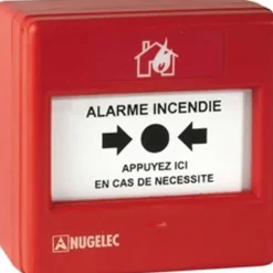 Discount NUGELEC NUG30316 - Membran manuell avtryckare utan indikator Röd projektion Brandlarm