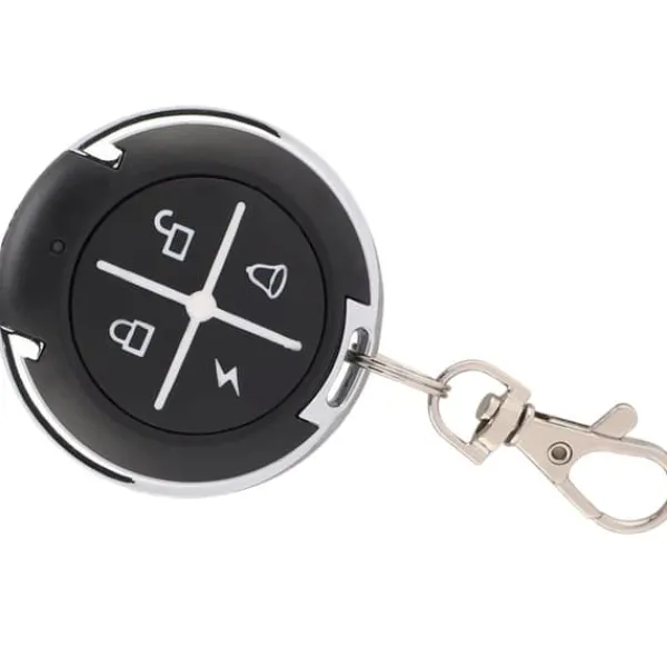 Sale 4-nyckel svart rund automatisk kopieringsgarageport trådlös fjärrkontroll (433MHZ) Skjul, Garage & Carports