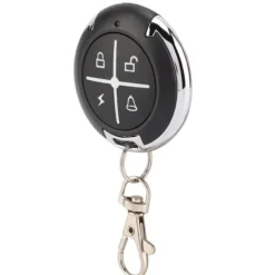 Sale 4-nyckel svart rund automatisk kopieringsgarageport trådlös fjärrkontroll (433MHZ) Skjul, Garage & Carports