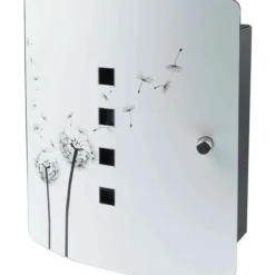 Nyckelskåp - BURG WACHTER - 6204/10 Ni Pusteblume - Maskrosdekor, 10 krokar, justerbar magnetisk stängning