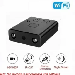 Best OBOSOE Batteridriven HD Säkerhetskamera - Nattseende & Rörelsedetektering | Portabel Bebisövervakare för Bil, Hem och Kontor | WiFi-version Säkerhetsmonitorer & Videokameror
