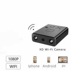 Best OBOSOE Batteridriven HD Säkerhetskamera - Nattseende & Rörelsedetektering | Portabel Bebisövervakare för Bil, Hem och Kontor | WiFi-version Säkerhetsmonitorer & Videokameror