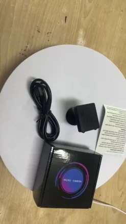 Best OBOSOE Batteridriven HD Säkerhetskamera - Nattseende & Rörelsedetektering | Portabel Bebisövervakare för Bil, Hem och Kontor | WiFi-version Säkerhetsmonitorer & Videokameror