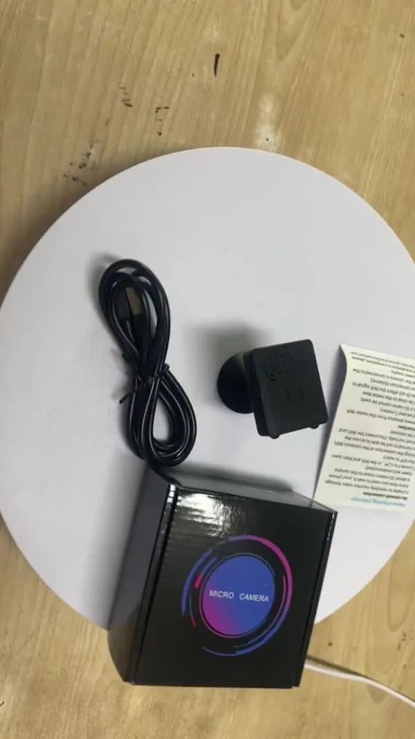 Best OBOSOE Batteridriven HD Säkerhetskamera - Nattseende & Rörelsedetektering | Portabel Bebisövervakare för Bil, Hem och Kontor | WiFi-version Säkerhetsmonitorer & Videokameror