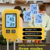 Discount OBOSOE 4-i-1 Jordmätare – PH-mätare, NPK, Fuktighet och Temperatur med LCD Display för Trädgård, Växter och Växthus Trädgårdsverktyg