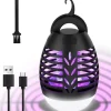 OBOSOE Myggdödare Utomhus 5W – Mygglampa med LED och IP66 Skydd, Effektiv Mot Insekter
