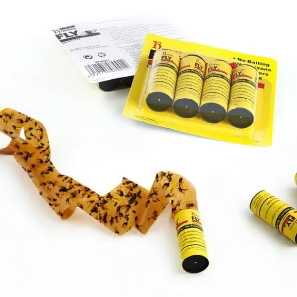 OBOSOE 16-pack Flugfälla flugfångare flugpapper rulle