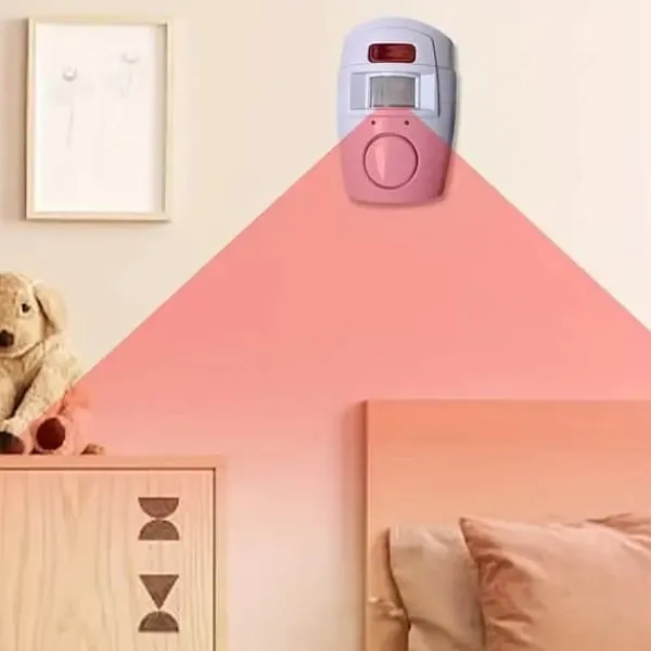 Online OBOSOE Trådlöst Larm med Rörelsesensor – Inbrottslarm med 2 Fjärrkontroller, För Hem, Garage och Butiker Hemlarmsystem