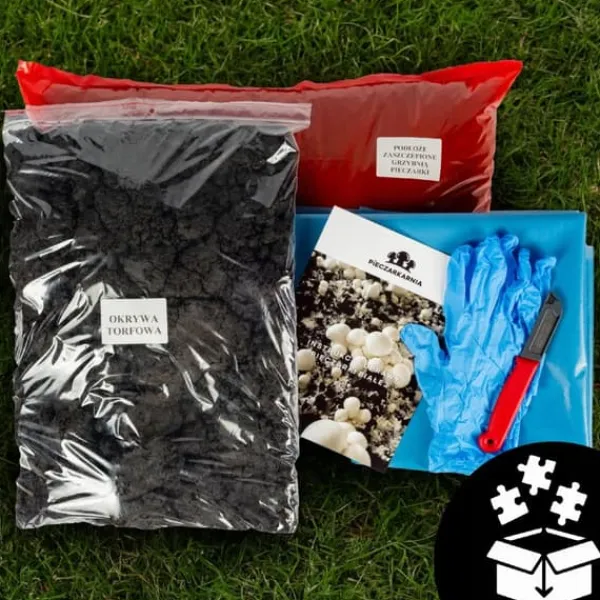 Online Odlingskit för svampmycelium 8 kg, instruktioner för hemmaodling + gratis gåva Kit För Växt- & Örtplantering