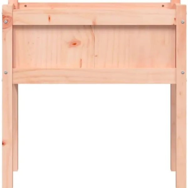 Odlingslåda med ben i Douglas - Planteringslåda | Storlek: 70x31x70 cm | Färg: Träbeige