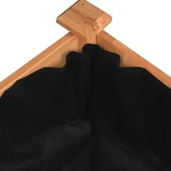 Odlingslåda med foder brun 240x60x25 cm massivt granträ - Upphöjd Odlingslåda - Upphöjd Odlingslåda Med Foder - Home & Living