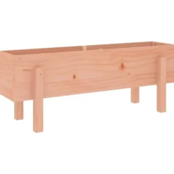 Sale Odlingslåda på ben 101x30x38 cm massivt douglasträ Planteringsbänkar