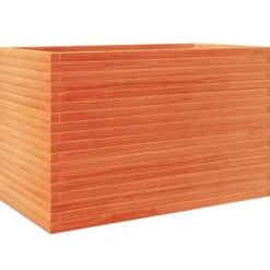 Best Odlingslåda vaxbrun 110x60x68,5 cm massiv furu Krukor & Växtbehållare