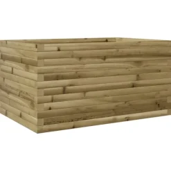 vidaXL Odlingslåda 90x60x46 cm impregnerat furu