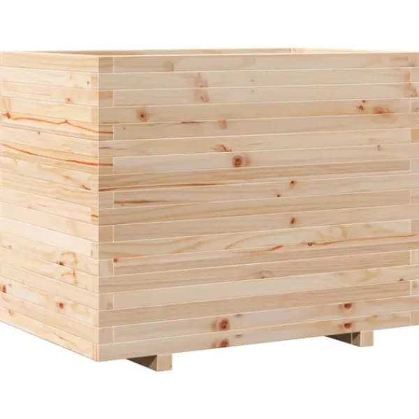 Sale Odlingslåda 90x60x72 cm massivt furuträ Planteringsbänkar