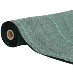 Outlet Ogräsmatta för effektiv ogräsbekämpning - UV-stabiliserad | Storlek: 0,5x5 m | Färg: Grön Markduk & Fiberduk