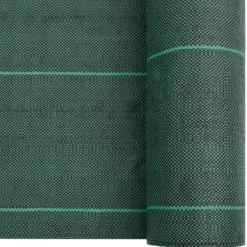 Discount Ogräsmatta för effektiv ogräsbekämpning | Storlek: 1x10 m | Färg: Grön | Material: Polypropen Markduk & Fiberduk