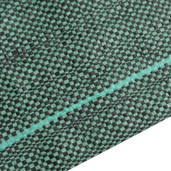 Discount Ogräsmatta för effektiv ogräsbekämpning | Storlek: 1x10 m | Färg: Grön | Material: Polypropen Markduk & Fiberduk