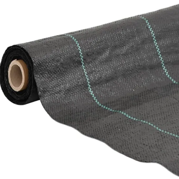 Online Ogräsmatta svart 1x5 m PP Markduk & Fiberduk