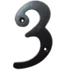 Clearance Okko Number 3 Gb-2531_3 105X65 Mm Svart Adresskyltar & Husnummer