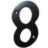 New Okko Number 8 Gb-2531_8 105X65mm Black Adresskyltar & Husnummer