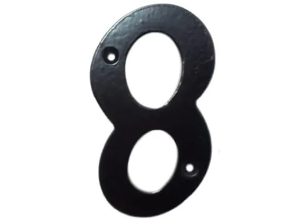 Sale Okko Number 8 Gb-2531_8 105X65mm Svart Adresskyltar & Husnummer