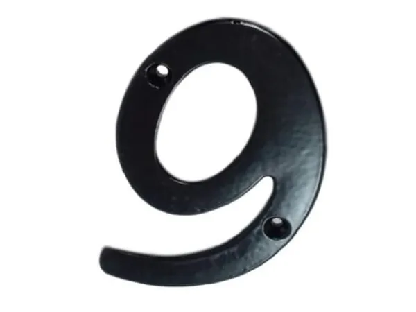 Discount Okko Number 9 Gb-2531_9 105X65mm Svart Adresskyltar & Husnummer
